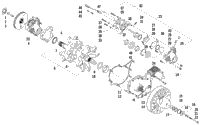 Drive Train Shaft And Brake Assemblies
