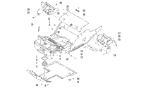 Front Frame And Footrest Assembly