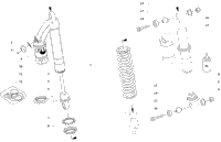 Front Suspension Shock Absorber Assembly