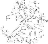 Steering Post And Tie Rod Assembly