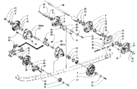 Rear Suspension Axle Assembly