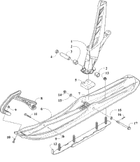 Ski And Spindle Assembly