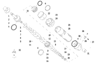 Rear Suspension Front Arm Shock Absorber
