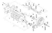Drive Train Shaft And Brake Assemblies