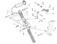 Shock Absorber And Sway Bar Assembly