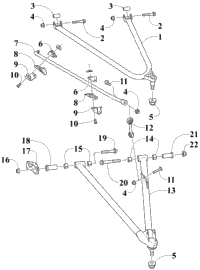 A-Arm And Sway Bar Assembly