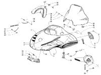 Hood And Windshield Assembly