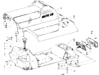 Gas Tank, Seat, And Taillight Assembly