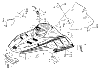 Hood And Windshield Assembly