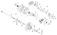 Drive Train Shafts And Brake Assemblies
