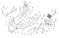 Front Frame And Footrest Assembly