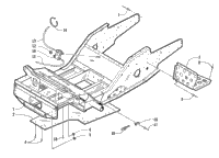 Front Frame And Footrest Assembly
