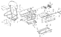 Rack, Backrest, Hitch, & Taillight Assemblies