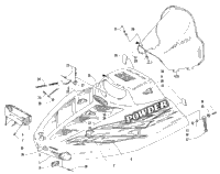 Hood And Windshield Assembly