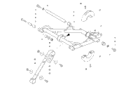 Rear Suspension Front Arm Assembly