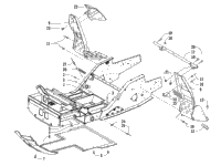 Front Frame And Footrest Assembly