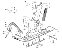 Ski And Spindle Assembly