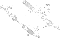 Front Suspension Shock Absorber Assembly
