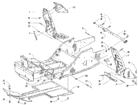 Front Frame And Footrest Assembly
