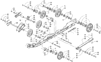 Idler Wheel And Axle Assemblies