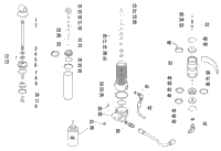 Rear Suspension Front Arm Shock Absorber