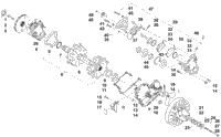 Drive Train Shaft And Brake Assemblies