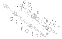 Rear Suspension Front Arm Shock Absorber