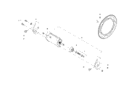Electric Start - Starter Motor Assembly