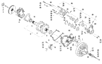 Drive Train Shaft And Brake Assemblies