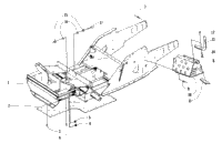 Front Frame And Footrest Assembly
