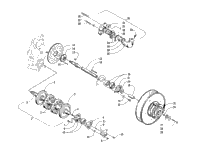 Drive Train Shafts And Brake Assemblies