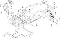 Front Frame And Footrest Assembly