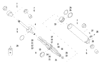 Rear Suspension Rear Arm Shock Absorber