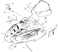 Hood And Windshield Assembly