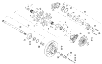Drive Train Shafts And Brake Assemblies