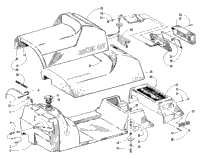 Gas Tank, Seat, And Taillight Assembly