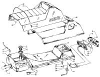 Gas Tank, Seat, And Taillight Assemblies