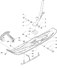 Ski And Spindle Assembly