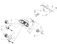 Headlight And Instruments