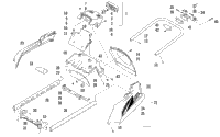 Rear Bumper, Hitch, Rack Rail, Snowflap, And Taillight Assembly