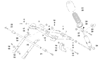 Rear Suspension Front Arm Assembly