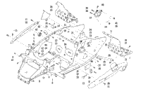 Front Frame And Footrest Assembly