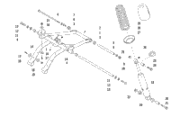 Rear Suspension Front Arm Assembly