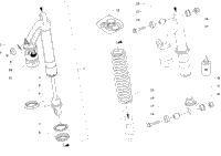 Front Suspension Shock Absorber Assembly