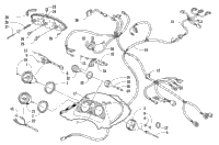 Headlight, Instruments, And Wiring Assemblies