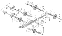 Idler Wheel And Axle Assemblies