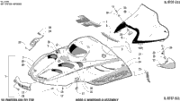 Hood And Windshield Assembly
