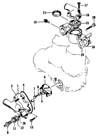 Water Pump/Water Manifold