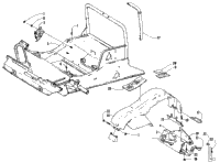 Front Frame And Footrest Assembly