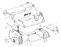 Gas Tank And Seat Assemblies